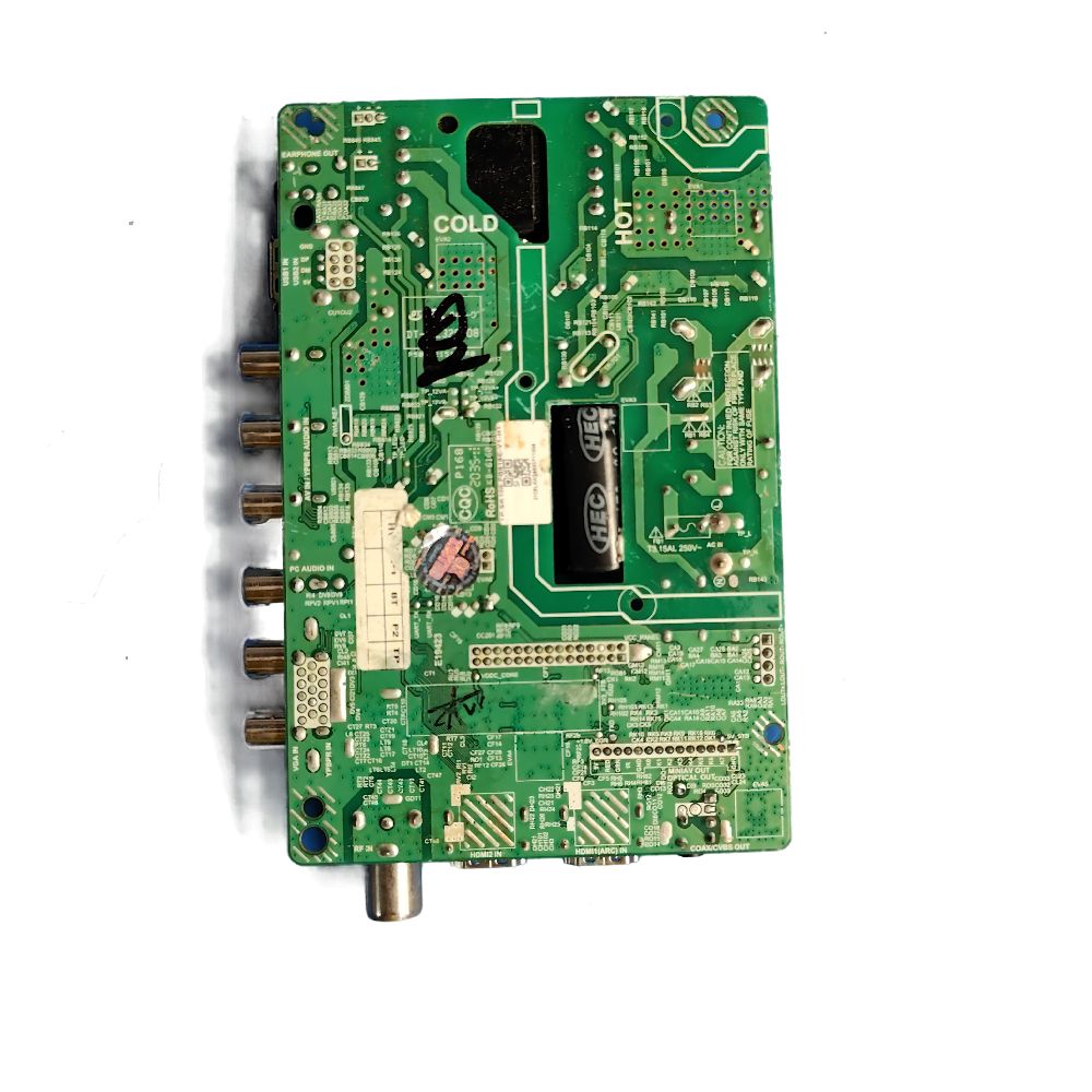 MARQ BY FLIPKART TELEVISION 32HDNDMSVAB MAIN BOARD SK108 PB818 350MA 3575V 24 32