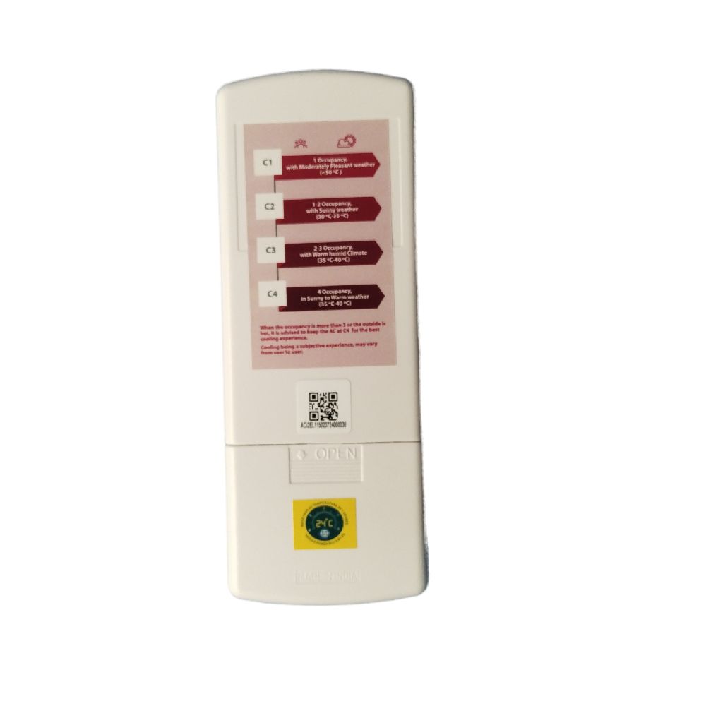 MARQ BY FLIPKART AIR CONDITIONER 155SIAA22W REMOTE CONTROL