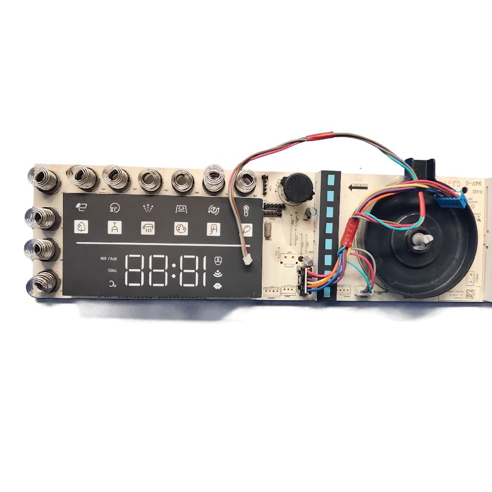 MOTOROLA WASHING MACHINE 105FLIWBM5DG DISPLAY PCB